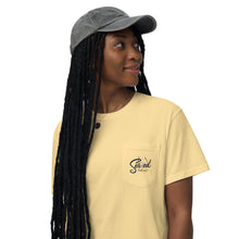 Load image into Gallery viewer, Unisex Served Neat garment-dyed pocket t-shirt