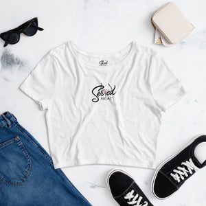 Women’s Served Neat Crop Tee