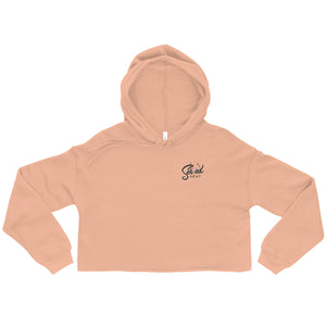 Served Neat Crop Hoodie