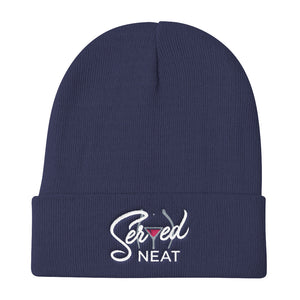 Served Neat Knit Beanie