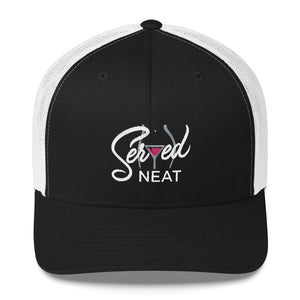 Served Neat Trucker Cap (Dark)